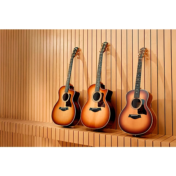 Taylor GS Mini e Rosewood Sunset Blvd Acoustic Electric Guitar Sunset Edgeburst