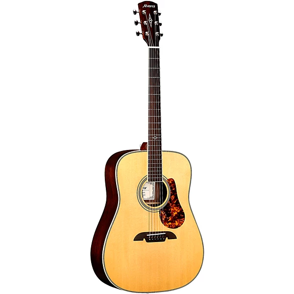MD70e Herringbone Dreadnought Acoustic Electric Guitar Natural