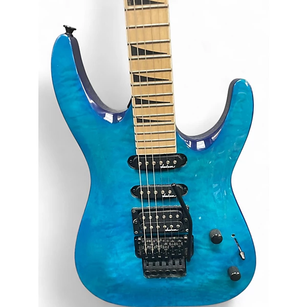 Jackson Used Jackson JS32 Blue Onyx Solid Body Electric Guitar.gc