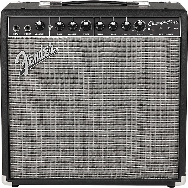 Fender Champion 40 Guitar Combo Amp Black