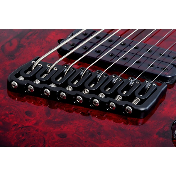 Schecter Guitar Research Omen Elite 8 MS Electric Guitar Black Cherry Burst