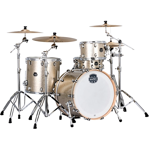 Open Box Mapex Saturn V Tour 3 Piece Shell Pack with 22 in. Bass Drum Level 1 Vintage Sparkle