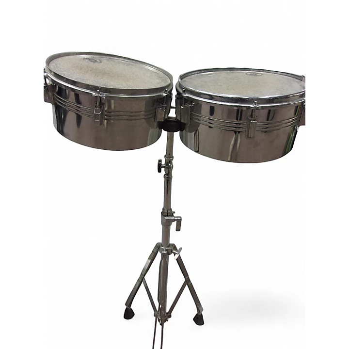 In Store Used Used Space Percussion Timbales W Gretsch Techware Concert Tom Stand Timbales.gc