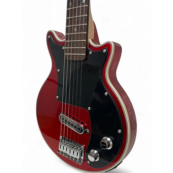 Brian May Guitars Used Brian May Guitars mini may metallic red Electric Guitar.gc