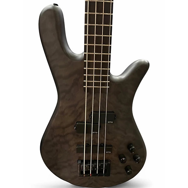 Spector Used Spector Euro 4LX Trans Black Electric Bass Guitar.gc