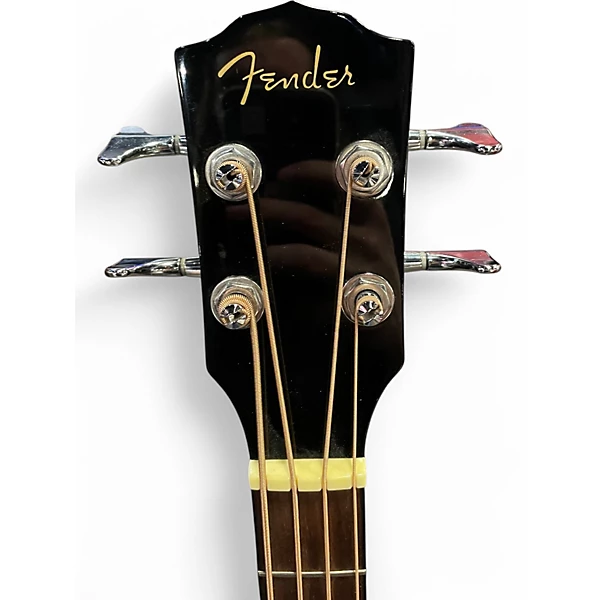 Fender Used Fender CB 60SCE Black Acoustic Bass Guitar