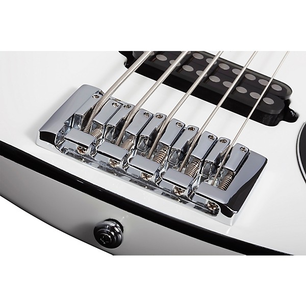 Schecter Guitar Research Stargazer 5 Electric Bass Guitar Gloss White