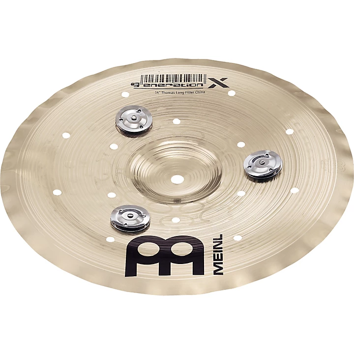 MEINL Generation X Filter China Effects Cymbal with Jingles 12 in.