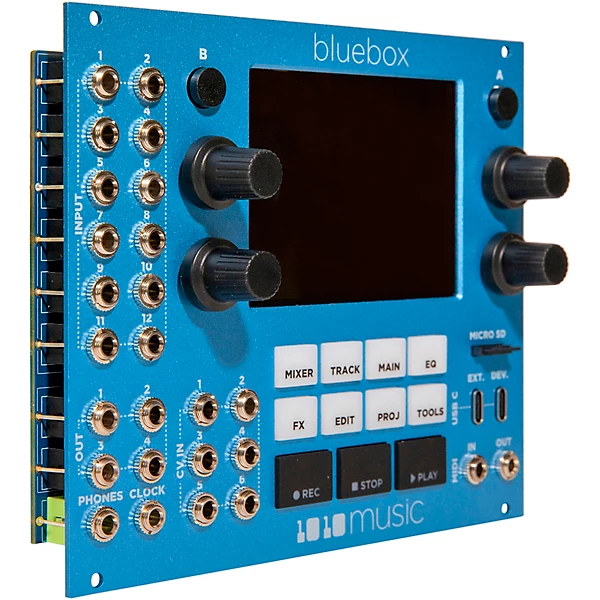 Bluebox Digital Mixer and Recorder Eurorack Module