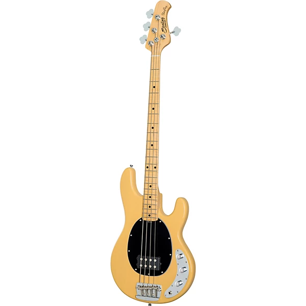 StingRay Classic Electric Bass Butterscotch Black Pickguard