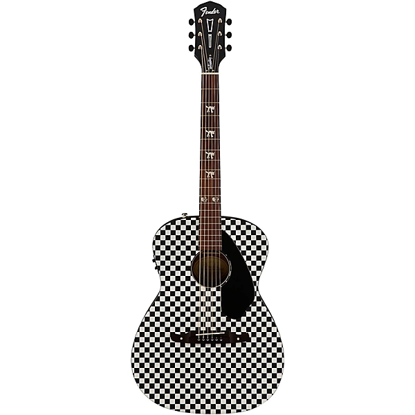 Tim Armstrong Signature Hellcat Acoustic Electric Guitar Checkerboard