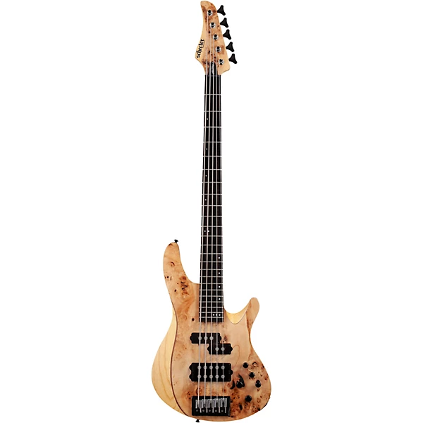 Schecter Guitar Research Reaper 5 Electric Bass Natural Satin