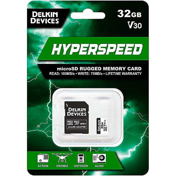 HYPERSPEED MicroSDHC Memory Card 32 V30