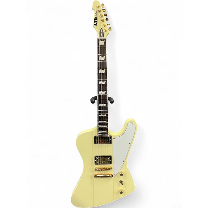 Used ESP LTD PHEONIX 1000 Vintage White Solid Body Electric Guitar