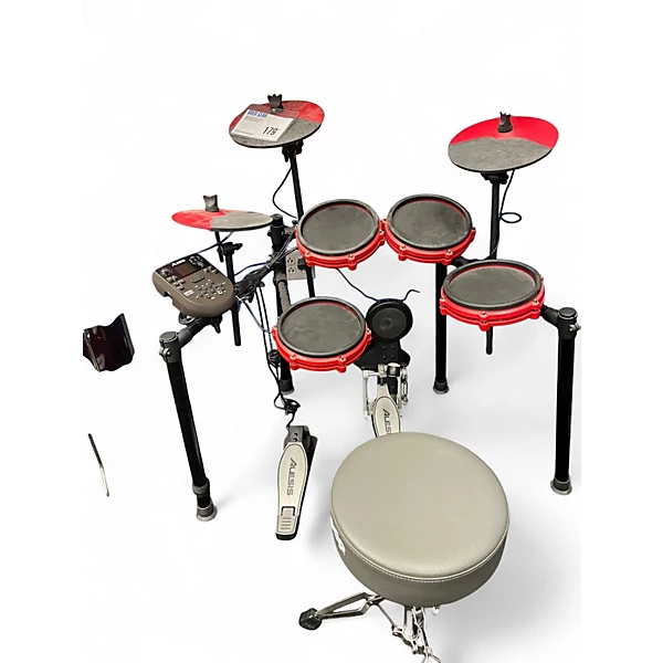 Alesis Used Alesis Nitro Mesh Electronic Drum Kit Electric Drum Set.gc
