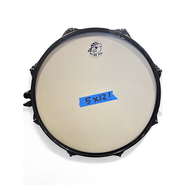 Pork Pie Used Pork Pie 5X12 Little Squealer Snare Satin Black Drum
