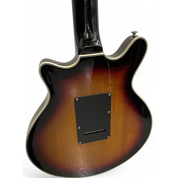 Used Burns Brian May Tobacco Sunburst Solid Body Electric Guitar