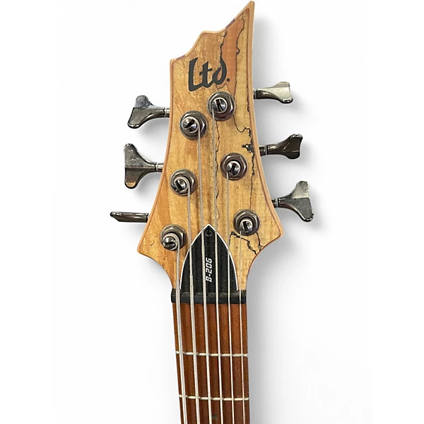 Used ESP B206 Natural Electric Bass Guitar