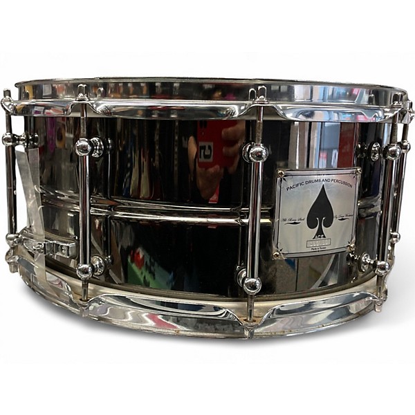 PDP by DW Used PDP by DW 3X14 Pacific Series Snare Black Drum.gc