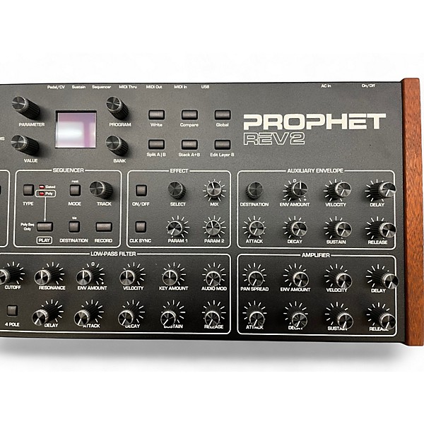 Sequential Used Sequential Prophet Rev2 Desktop 8 Voice Polyphonic Synthesizer Synthesizer.gc