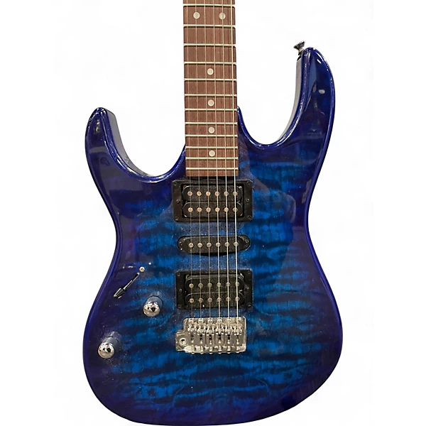 Used Ibanez GIO BLUE Solid Body Electric Guitar
