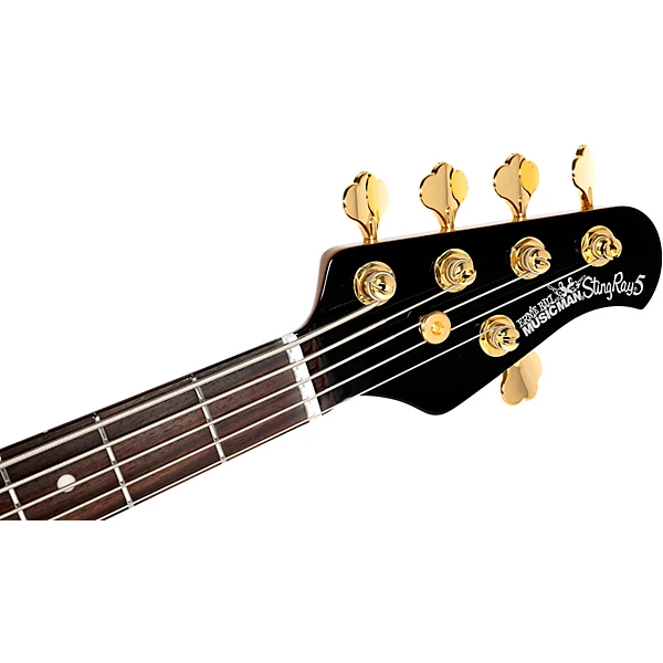 Ernie Ball Music Man Stingray Special 5 HH Limited Edition Rosewood Fingerboard Electric Bass Guitar Black