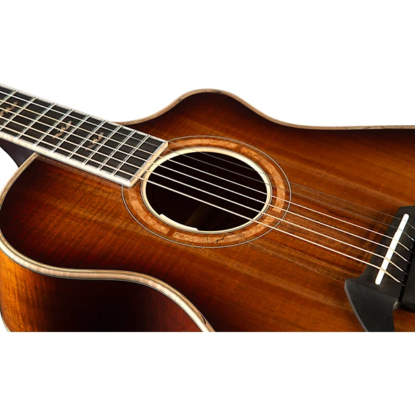 Legacy All Koa Limited Edition Cutaway Companion Acoustic Electric Guitar Shadowburst