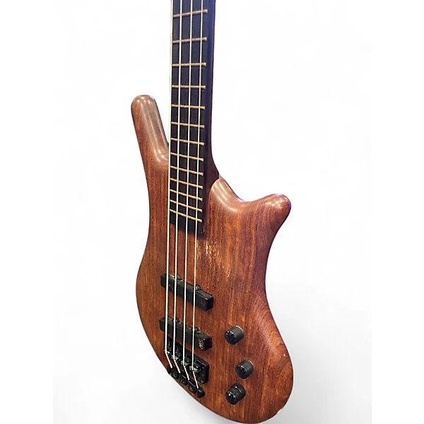 Used Warwick Thumb 4 String Bolt On NATURAL Electric Bass Guitar