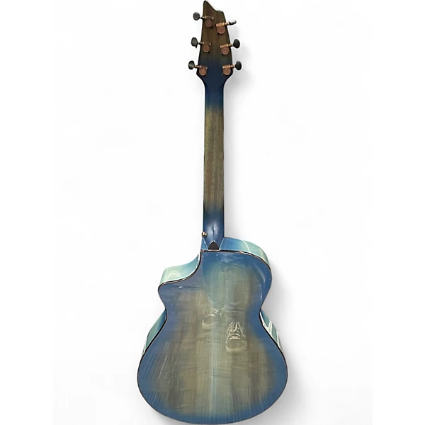 Used Breedlove PURSUIT EX S CONCERT BE CE Blue Burst Acoustic Electric Guitar