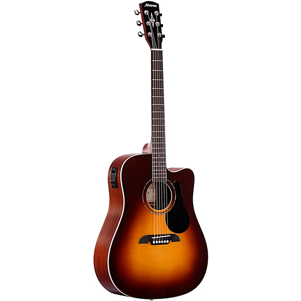 Dreadnought Cutaway Acoustic Electric Guitar Sunburst