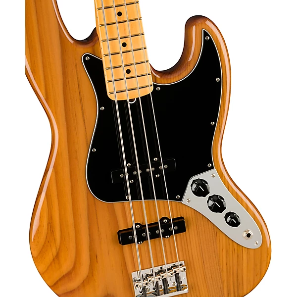 Fender American Professional II Jazz Bass Roasted Pine Maple Fingerboard Natural