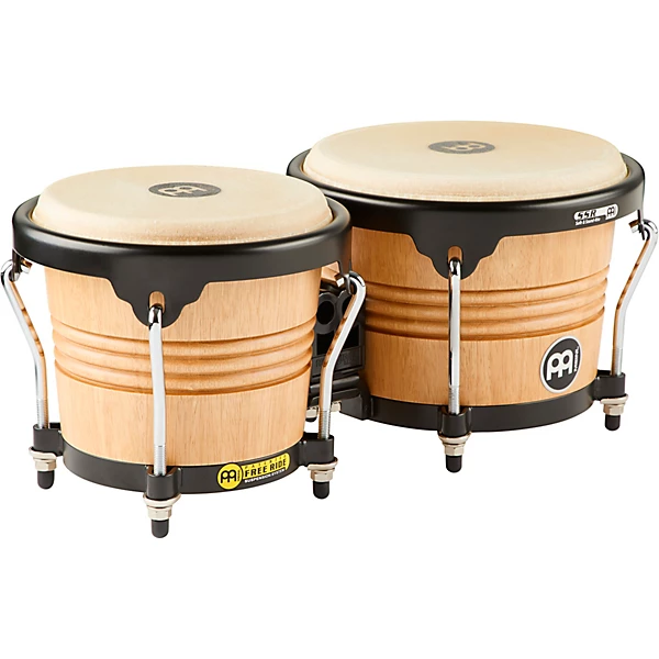 MEINL Free Ride Series Wood Bongo Super Natural