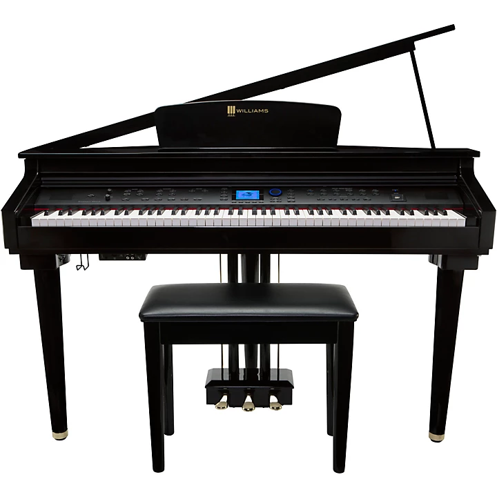 Symphony Grand Digital Piano with Bench Ebony Polish