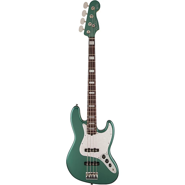 Adam Clayton Jazz Bass Electric Bass Guitar Sherwood Green Metallic