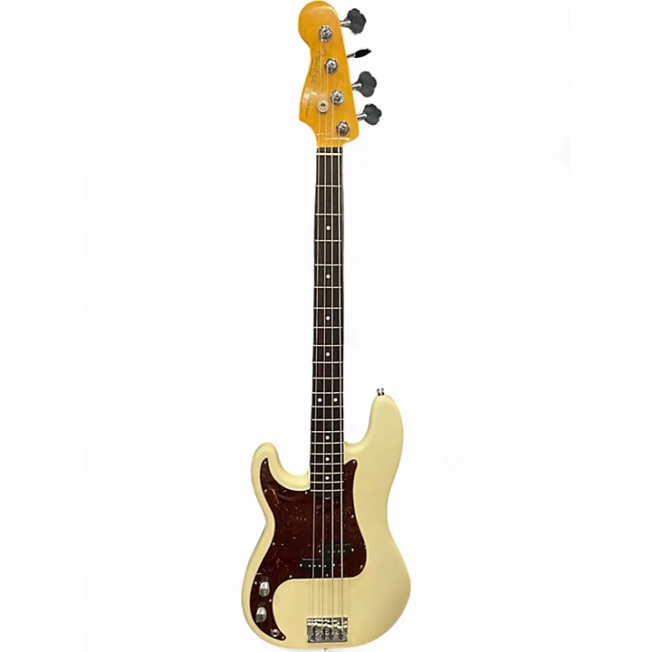 Fender Used Fender American Professional II Precision Bass Left Handed Olympic White Electric Bass Guitar.gc