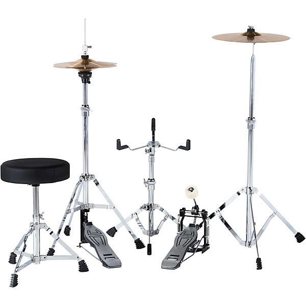 Junior Kicker 5 Piece Drum Set Metallic Blue