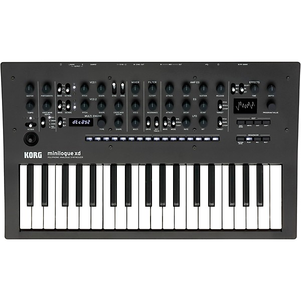 minilogue xd Polyphonic Analog Synthesizer Black