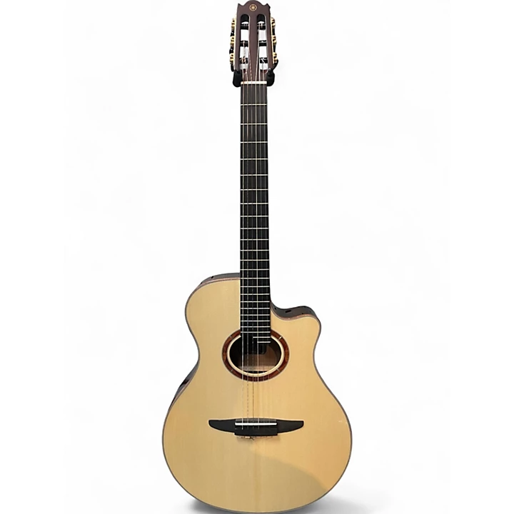 Yamaha Used Yamaha NTX5 NATURAL Classical Acoustic Electric Guitar.gc