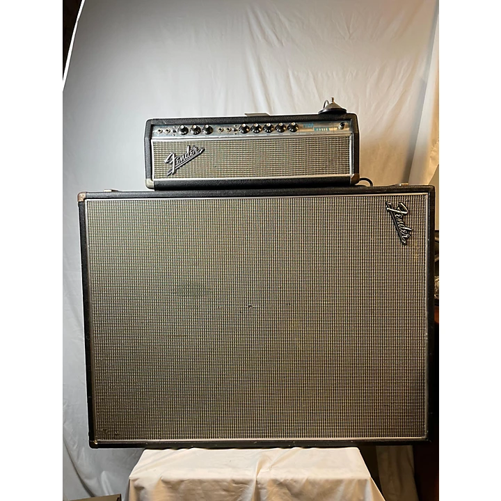 Vintage 1968 Fender Bandmaster Tube Guitar Combo Amp