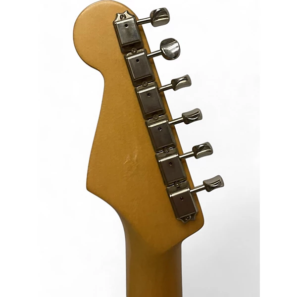 Used Fender Lincoln Brewster Stratocaster Gold Solid Body Electric Guitar