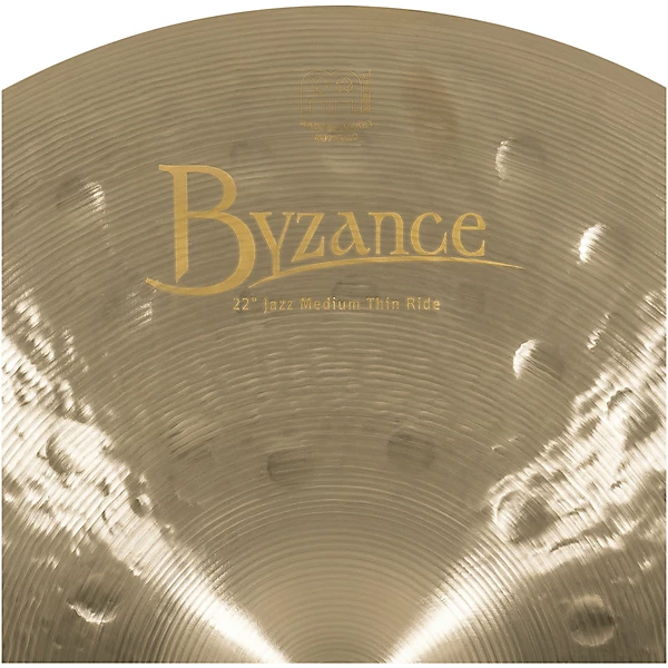 MEINL Byzance Jazz Medium Thin Ride Traditional Cymbal 22 in.