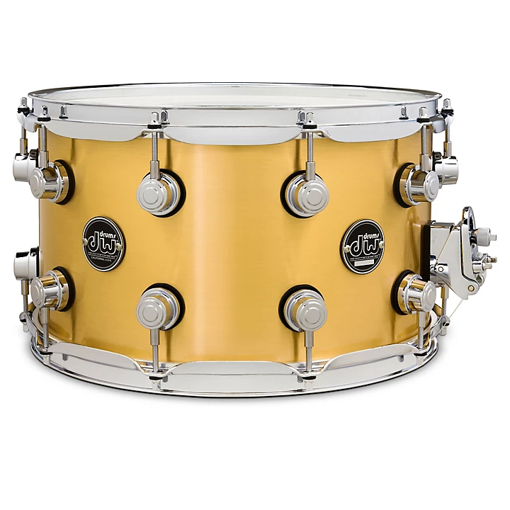 DW Performance Series 1mm Polished Brass Snare Drum