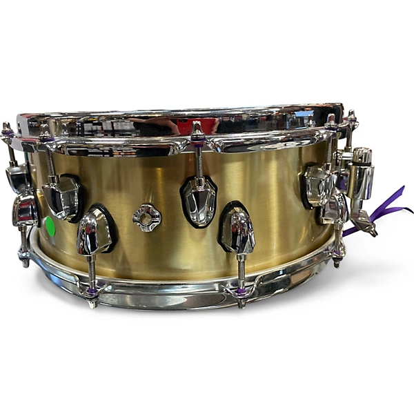 Mapex Used Mapex 55X14 Black Panther Metallion Brass Drum.gc