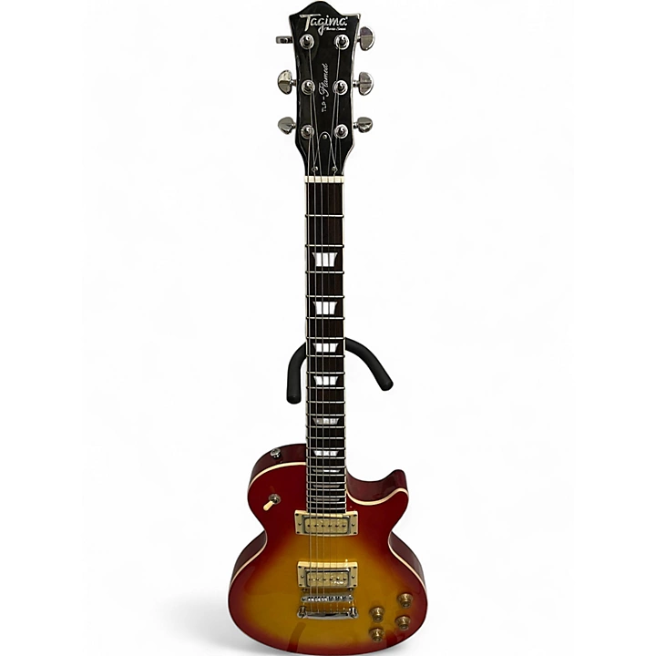 In Store Used Used Tagima Tlp flamed 2 Color Sunburst Solid Body Electric Guitar.gc