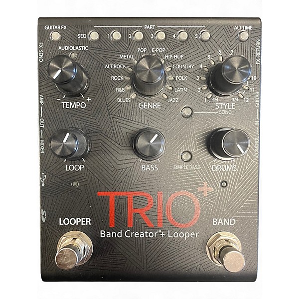 DigiTech Used DigiTech Trio Band Creator Plus Looper Pedal