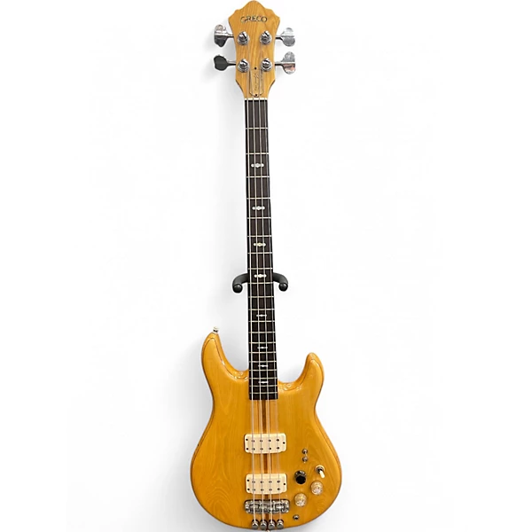 Vintage 1978 Greco gob900 Natural Electric Bass Guitar
