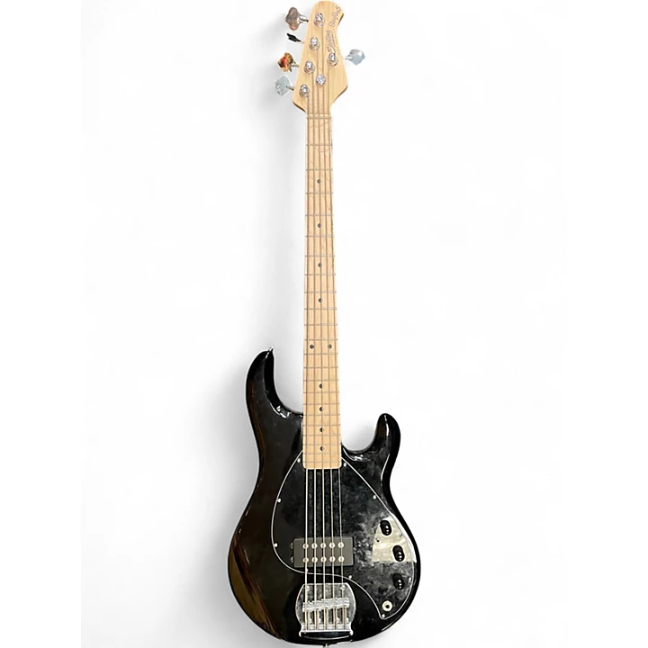 Used Sterling by Music Man Ray5 5 String Black Electric Bass Guitar