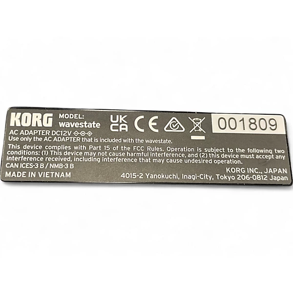 KORG Used KORG WAVESTATE Synthesizer