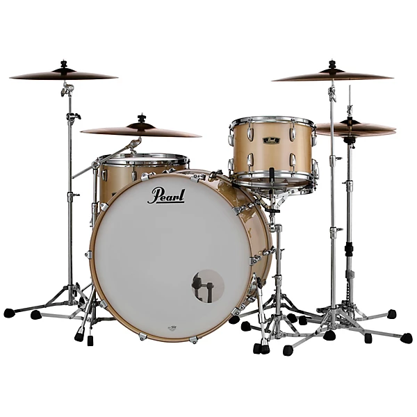 Pearl Wood Fiberglass 3 Piece Shell Pack Level 1 Platinum Mist J40676004001000.gc