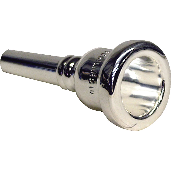 Standard Large Shank Trombone Mouthpiece in Silver 51D Silver